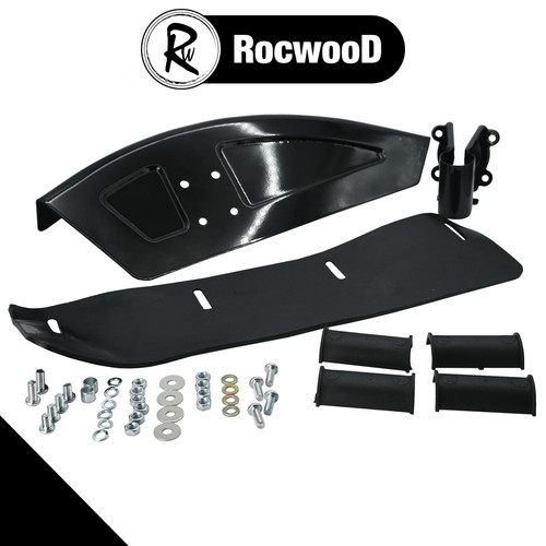 Metal blade guard - blade, rubber