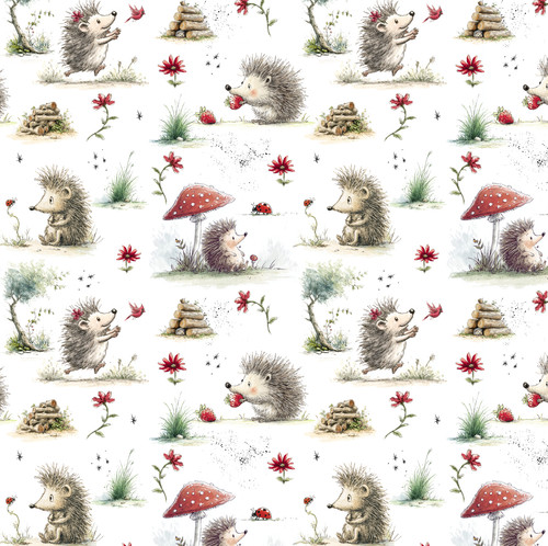 Hedgehog harvest 100 - 100%, cotton