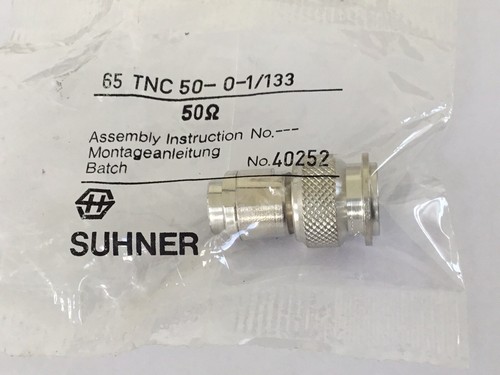 Suhner ohm tnc male - suhner,