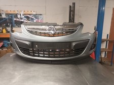 Vauxhall Corsa Sxi Air Hatchback 3 Door 2009-2014 BUMPER (FRONT) Silver