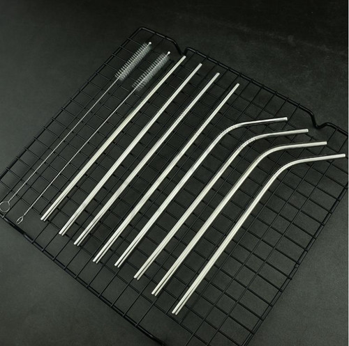 Stainless steel metal straws - metal,