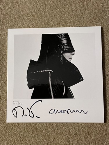 Signed pet shop boys leaving - signed,