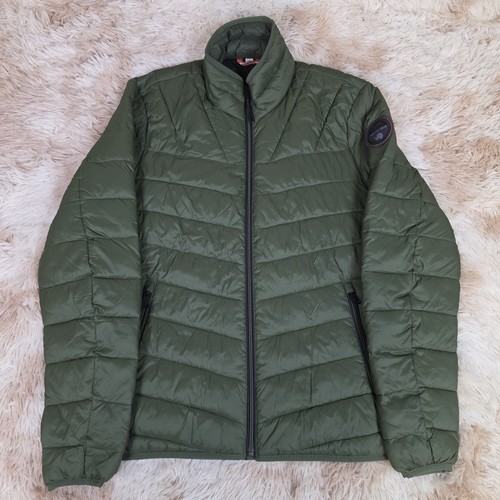 Men green napapijri - men's, outdoor