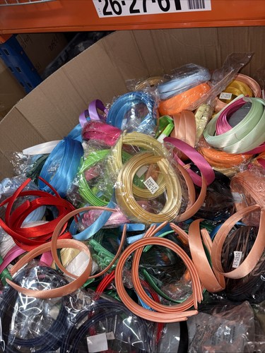 Job lot mixed colour - mixed, satin