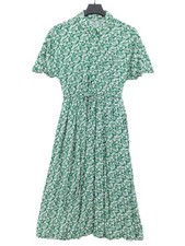 Hush A-Line Maxi Dress UK10 in Green