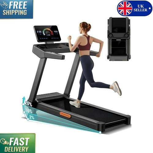 Foldable treadmill with - foldable, 20%