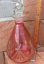 Pretty Cranberry Glass