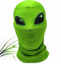 Green Lyrca Full-head  Alien