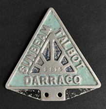 SUNBEAM TALBOT DARRACQ MOTOR