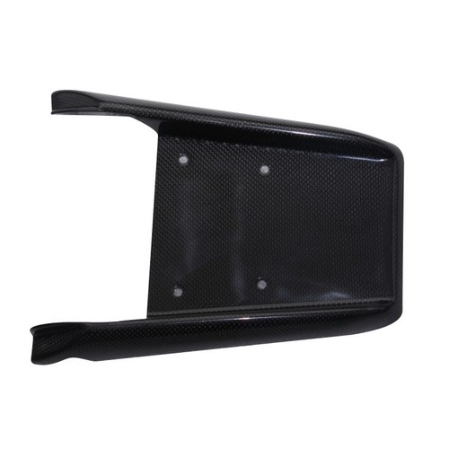 Rear carbon fiber panel - fiber, ducati