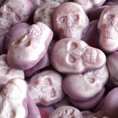 Jelly filled skulls retro - filled,