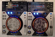 2 X PIONEER CDJ 400 SERVICED