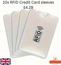 10pcs RFID Blocking ID Card
