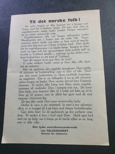 German original ww2 document - original,