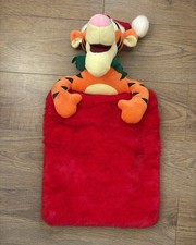 Large Disney Winnie The Pooh Tigger Vintage Hanging Christmas Stocking Sack
