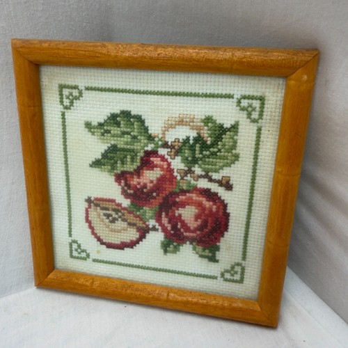 Apple orchard cross - orchard, stitch