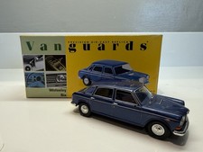 VANGUARDS 1:43 SCALE VA08500 WOLSELEY SIX COSMIC BLUE METALLIC Damaged