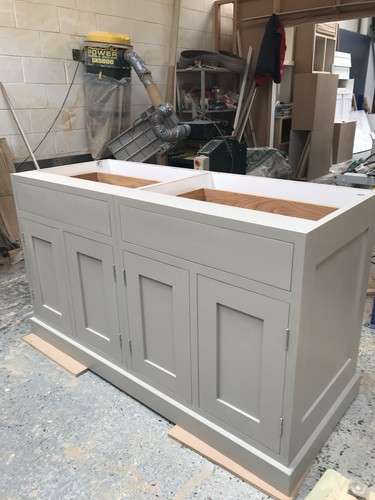 Solid wood kitchen island - island, unit