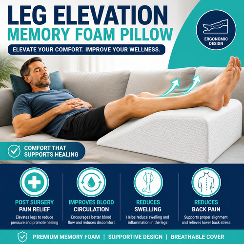 Leg elevation wedge - wedge, for