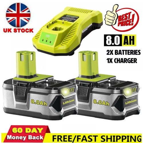 For ryobi p108 p104 8 - p104+, 8.0ah