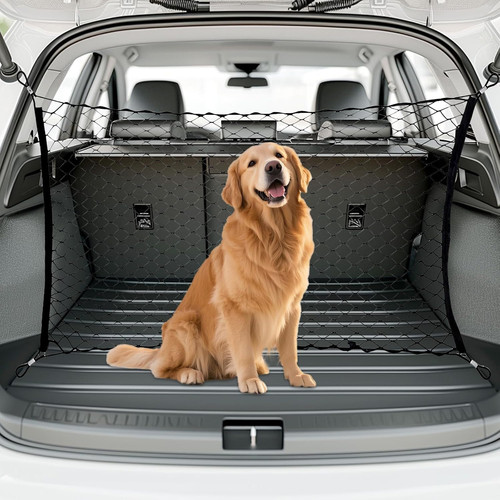 Dog guard for car boot - dog,