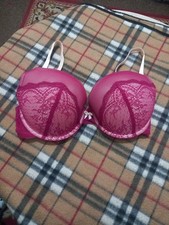 Debenhams UK 32DD Push-up Bra Underwired Padded "