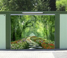 3D Colorful Flower Forest N124