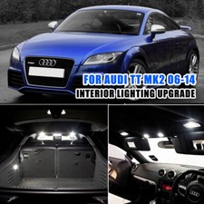 For Audi TT MK2 8J 07-14 /6pc Auto Lighing Upgrade Kit LED Bulbs Interior Lights