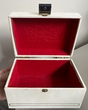 White/ Cream Design Philipp Vintage Jewellery Box