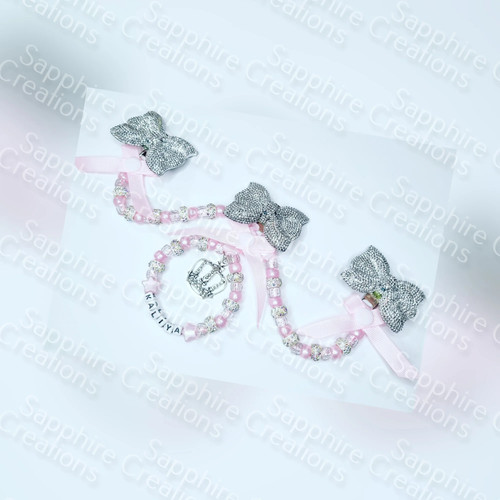 Baby girls personalised pram - baby,