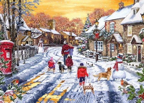 Otter house festive wander - festive,