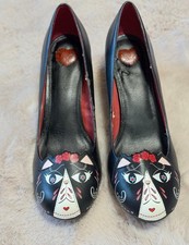 Quirky T.U.K. Kitty Cat Heels