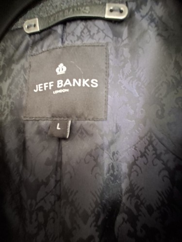 Jeff banks overcoat - banks,