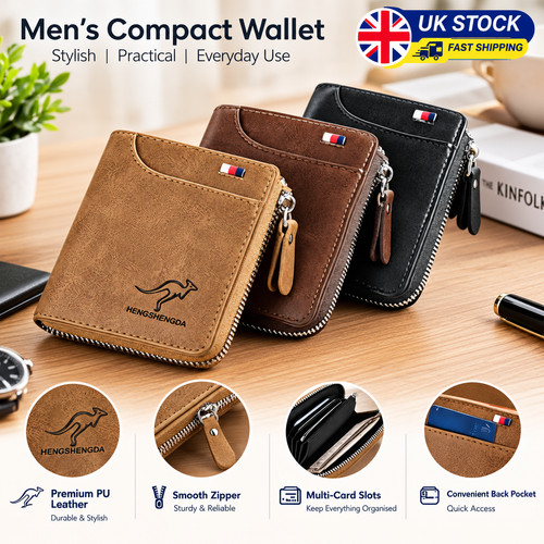 Mens leather designer - designer, wallet