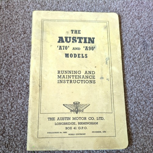 Vintage austin a70 a90 - a70, model