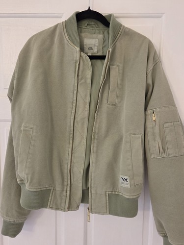 Olive canvas jacket size - olive,