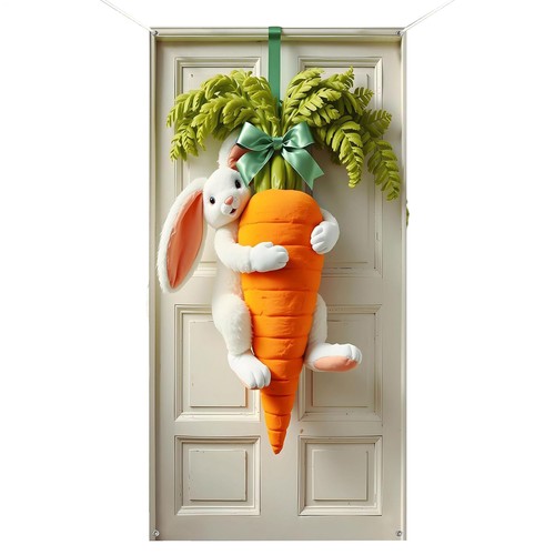 Easter bunny carrot decoration - bunny,