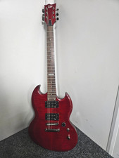 LTD ESP Acoustic Guitar. Viper-100FM Cherry Red