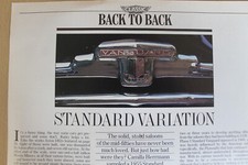 Original CSC 1987 article: 1955 STANDARD VANGUARD 2 v 1954 AUSTIN A70 HEREFORD
