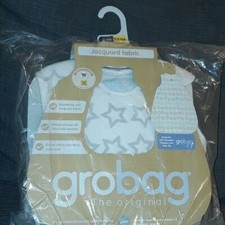 New The Gro Company Interstellar Sparkle Jacquard Grobag, 2.5 Tog 0-6 Months