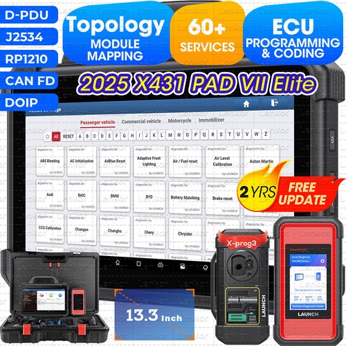 Launch x431 pad vii elite - pad,