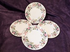 4× Wedgwood "Hathaway Rose"