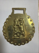 Horse brass warwick - horse, bear