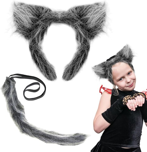 2pcs grey wolf costume - wolf,