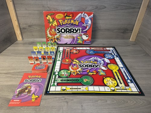 Pokemon sorry board game gold - game,