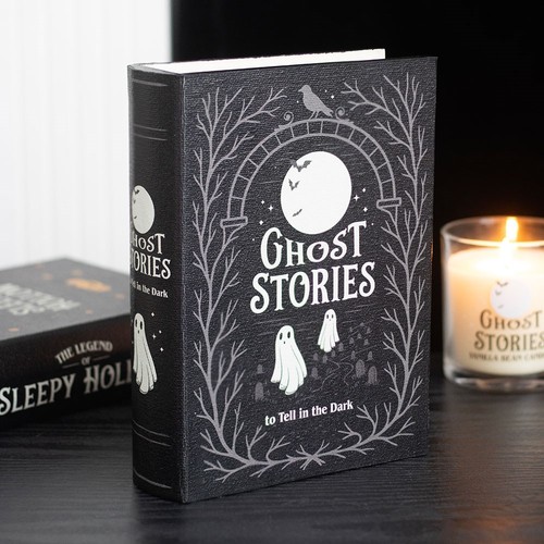 Ghost stories book - book, shaped