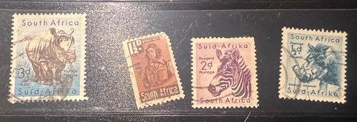South africa stamp lot rhino - south,