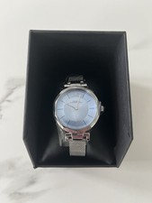 FCUK Silver Case Round Shape