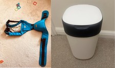 Nappy Bin Baby Holder Tommee Tippee Twist and Click, Odour Germ Protection
