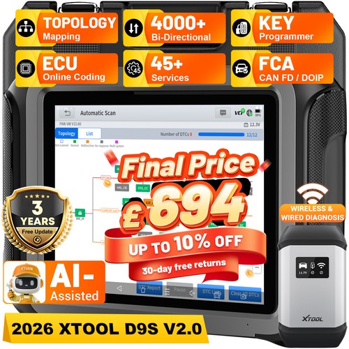 2026 xtool d9s - d9s, diagnostic